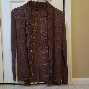 Longer cardigan sweater